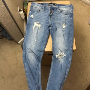 Men’s blue jeans hollister